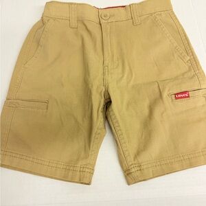 Levi's Boy’s Khaki Cargo Shorts